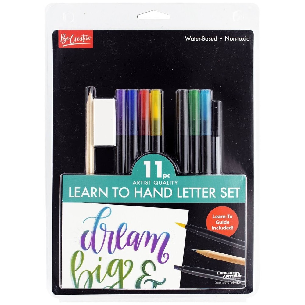 Leisure Arts Learn To Hand Letter Set