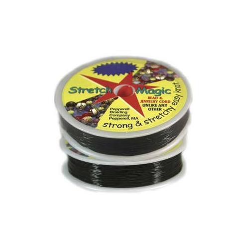 Stretch Magic 1.0mm Black Elastic Cord 5m Spool