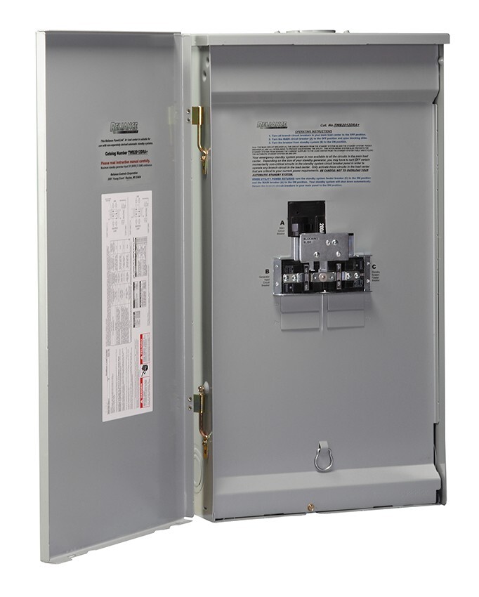 Reliance Controls TWB2006DR