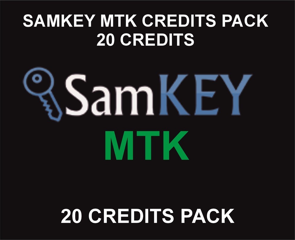 SamKey MTK Credit Pack, 20 Credits