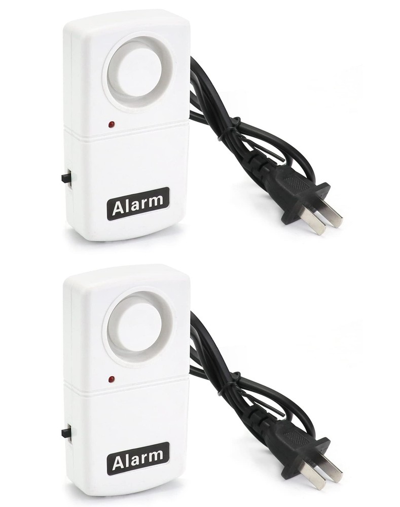 QWORK Power Failure Alarm, 2 Pack Automatic Cut Outage 2