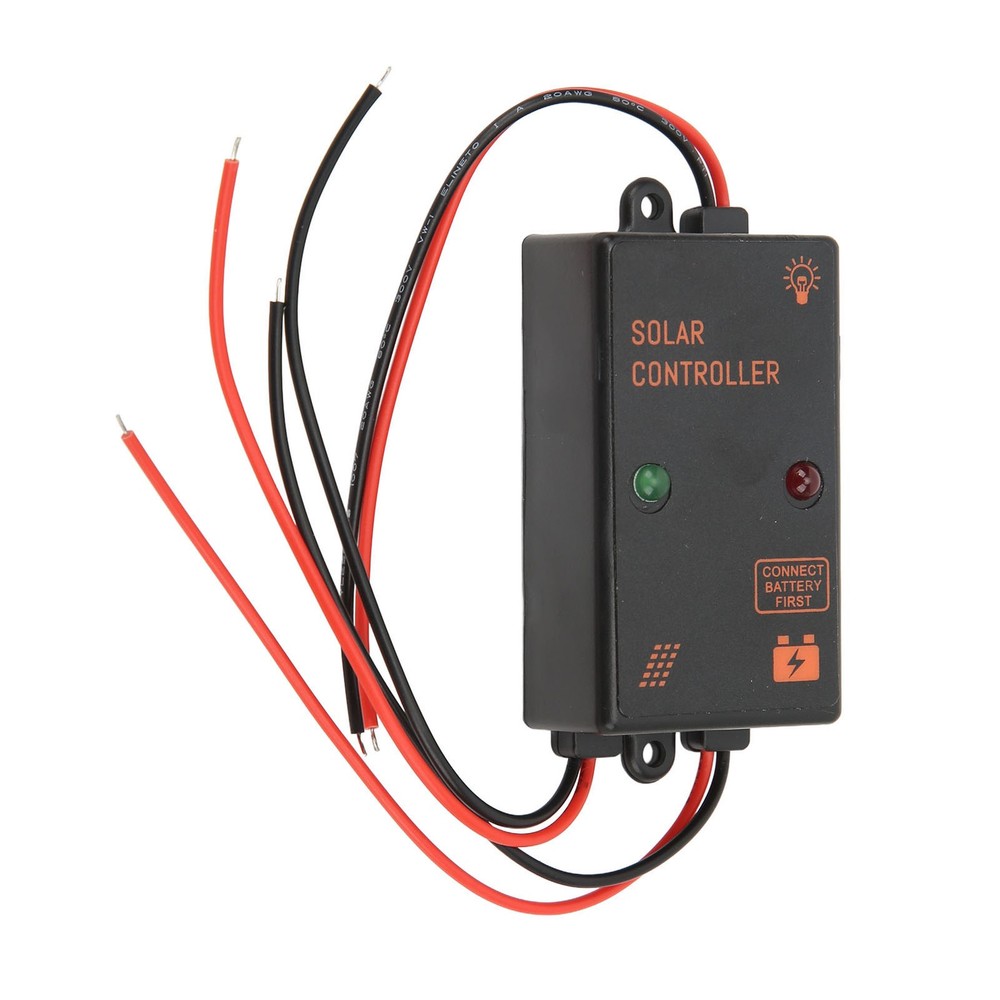 5A IP67 Waterproof Solar Panel Controller For 6V 12V Auto Adjustment Premium