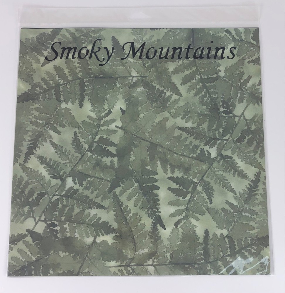 Smoky Mountains Scrapbook Pages Includes Scrapbook Page & Background Page