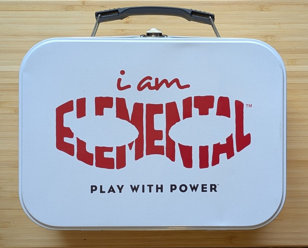 I Am Elemental Series 1  COURAGE Metal Lunchbox Large