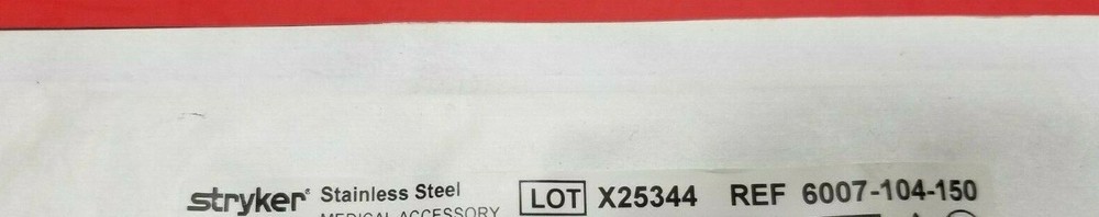 (N) STRYKER / Ref : 6007-104-150 (B566)