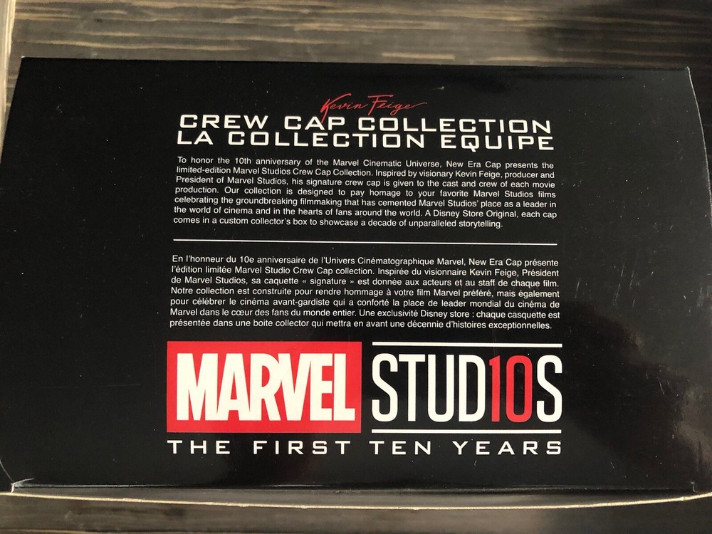Marvel Studios The First 10 Years Crew Cap Disney New