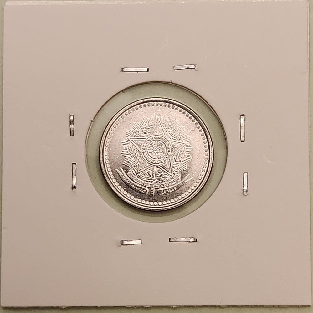 Brazil coin, 20 Centavos, 1987