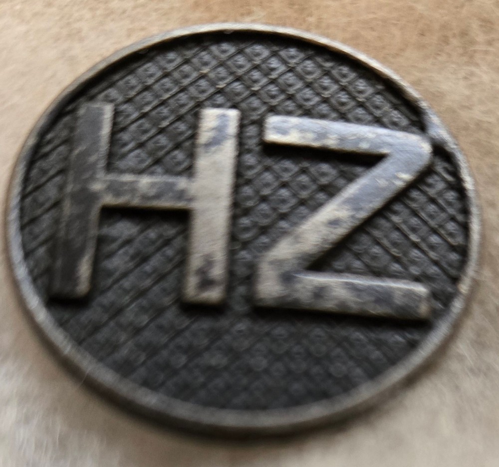 Post-WW1 US Army Howitzer Collar Disc with nut.