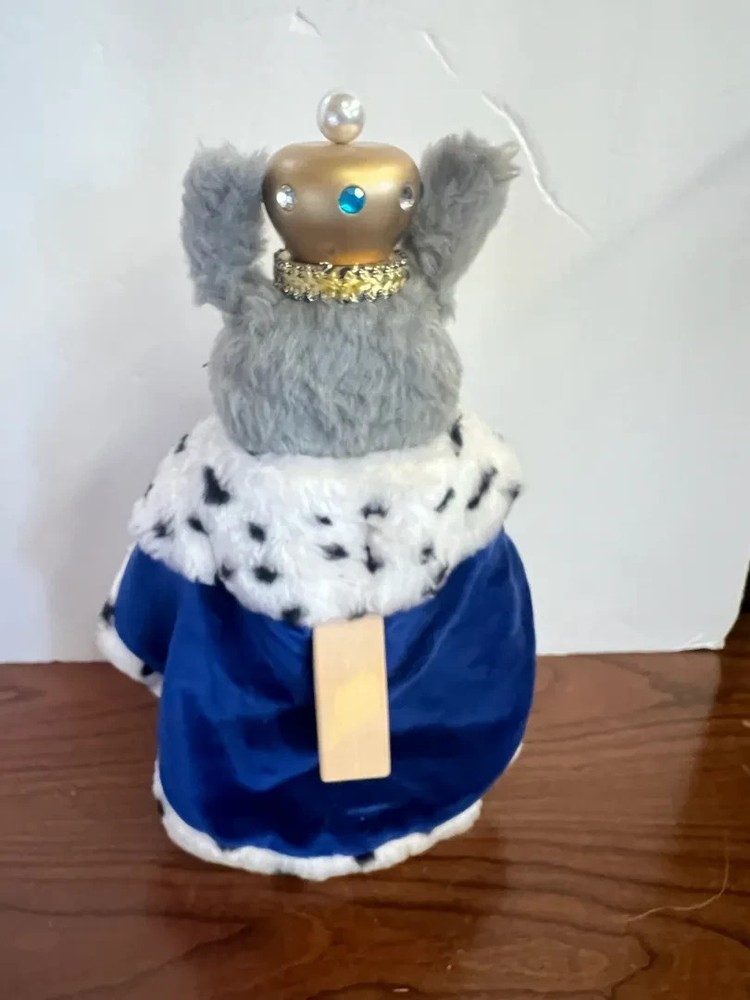 Steinbach Nutcracker Christmas King Mouse Cheese Tchaikovsky 12"