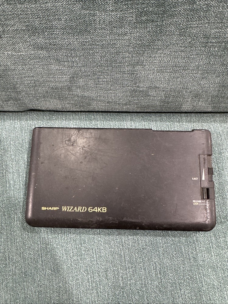 Sharp Wizard OZ-8000 64kb Electronic Organizer - Untested - FOR PARTS ONLY