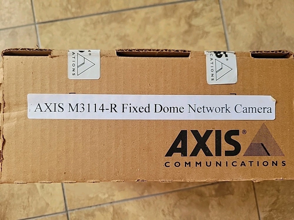 AXIS M3114-R Fixed Dome Network Video Surveillence Cameras