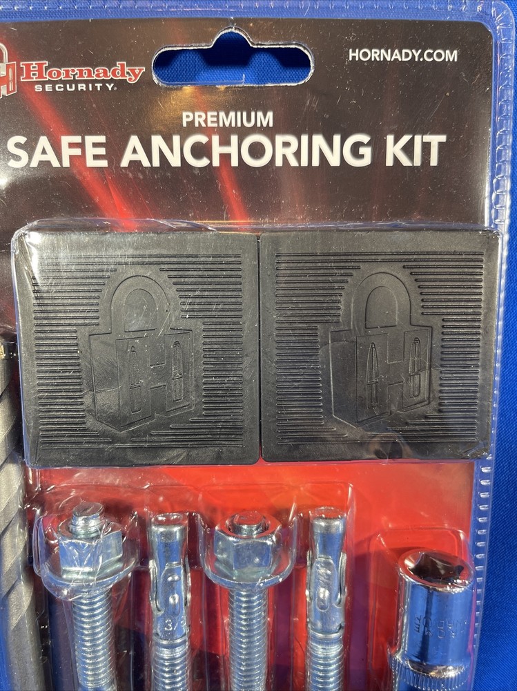 Hornady 95851 Silver Premium Firearm Safe Anchoring Kit