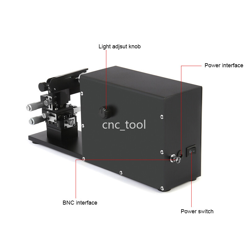 400X Fiber Array FA Optical Fiber End Face Inspection Microscope + 8inch Display