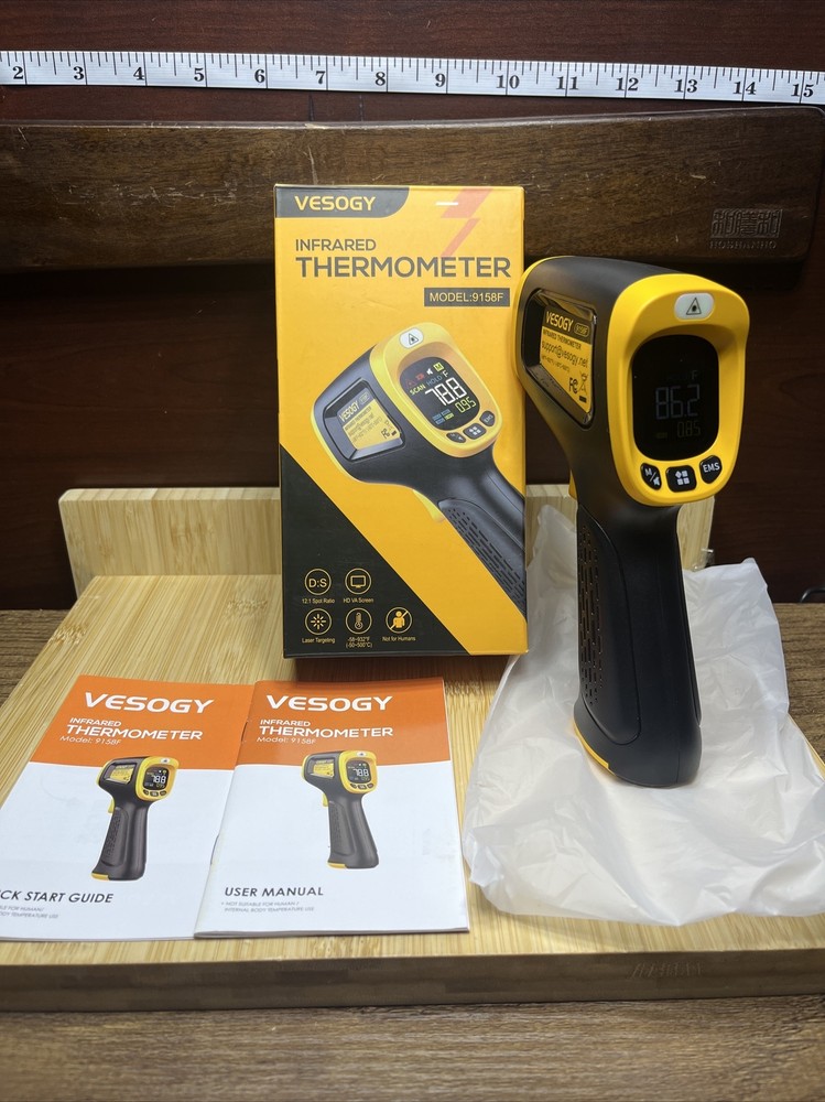 Infrared Digital Thermometer Temperature Gun - Model: 91 58F