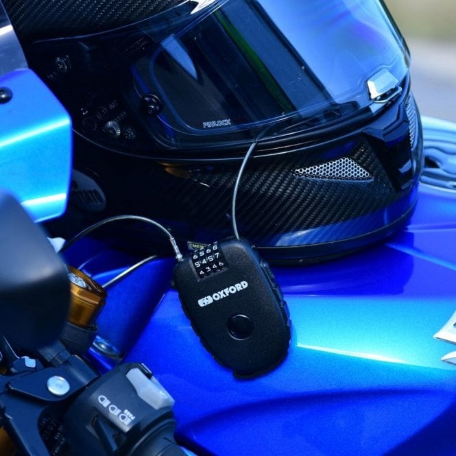 Oxford Motorcycle Security Lock - Retra Cable (LK100)
