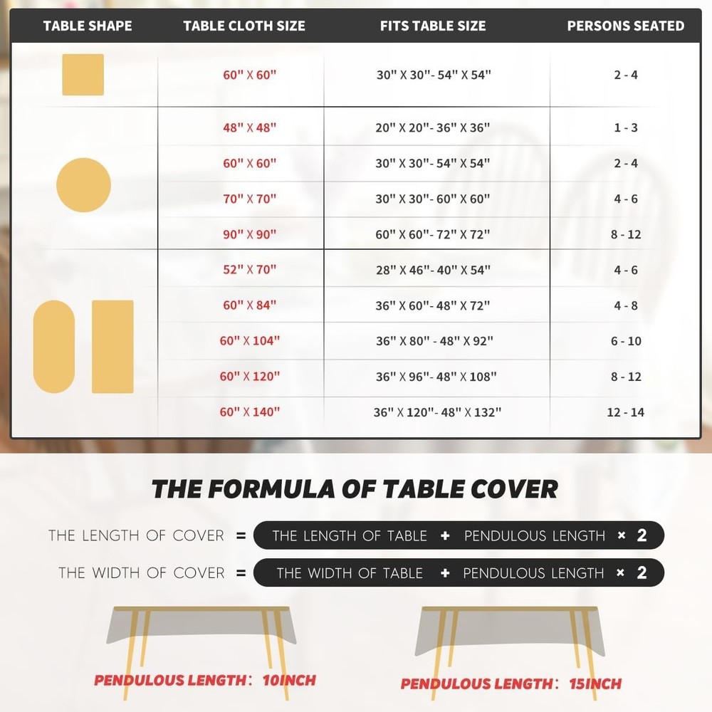 Horaldaily Christmas Tablecloth 60×84 Inch 60 x 84 (Rectangular), Green
