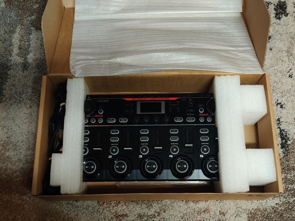 Boss RC-505 MkII 5 Track Loop Station Bundle Excellent Condition!