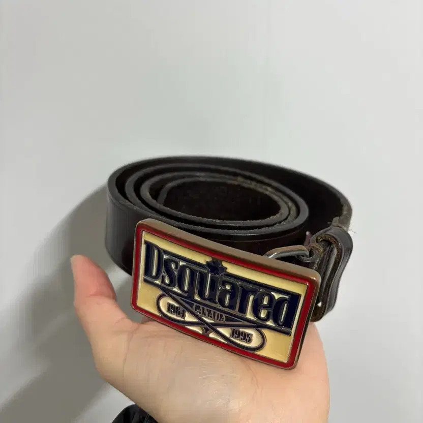 Discovered Authentic Men's Belt, Size 104, Good Condition
