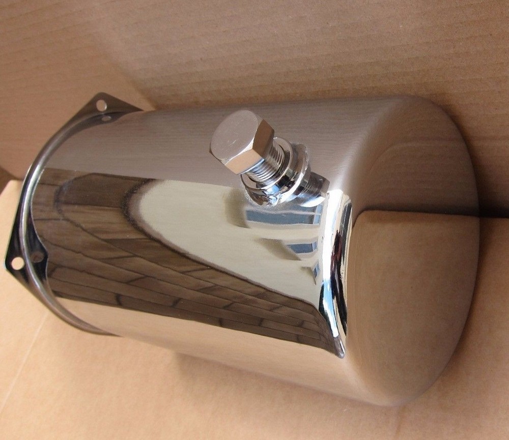 Lowrider Hydraulics single standard chrome tank kit
