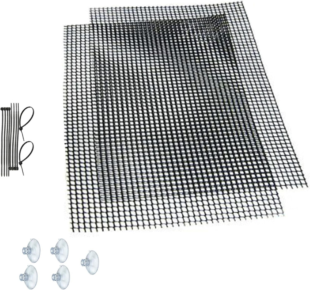 Luffy Decorative Wall or Floor Mesh Kit, 2 Pieces