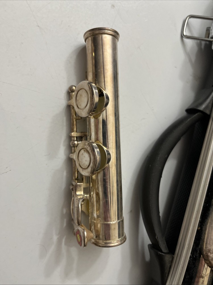 Merano Silver Finish Student Flute With Hard Case