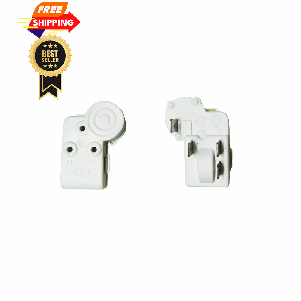 4Pin Refrigerator Over Load Protector Compressor PTC Starter Relay for White
