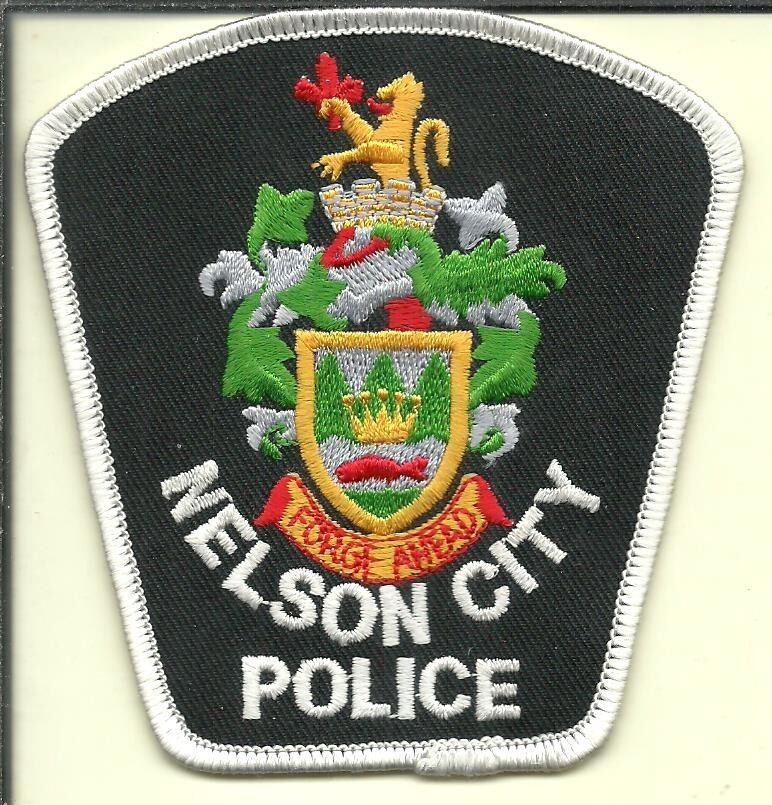 Nelson City Police Patch (Forge Ahead)