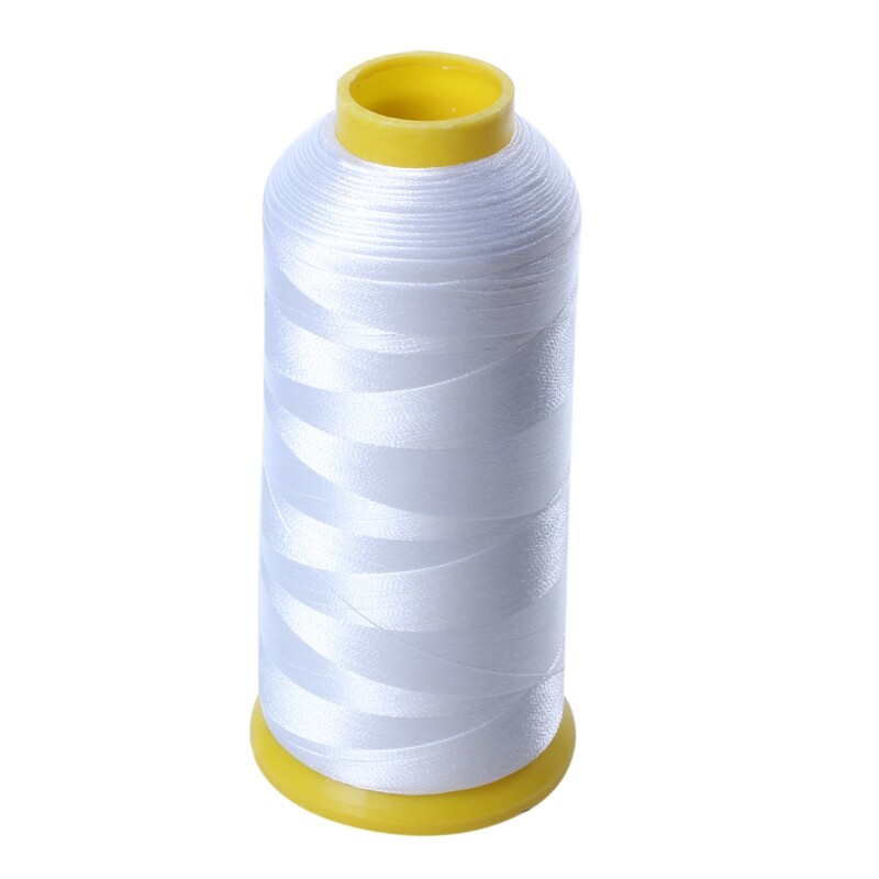 White 5000M Cones Thread Filament Polyester for Embroidery Machine