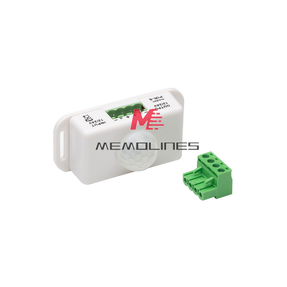 Automatic DC 12-24V 6A/8A infrared PIR Motion Sensor Switch For LED Strip Light