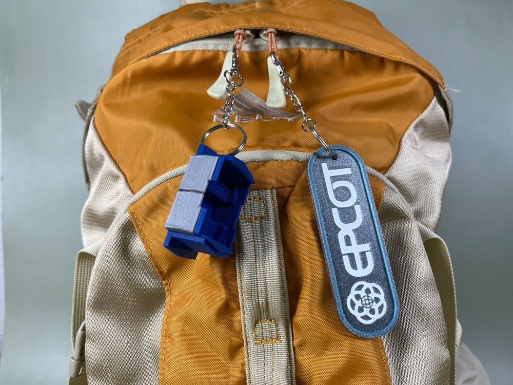 EPCOT Backpack Charm - Great For Purses and Other Bags too!