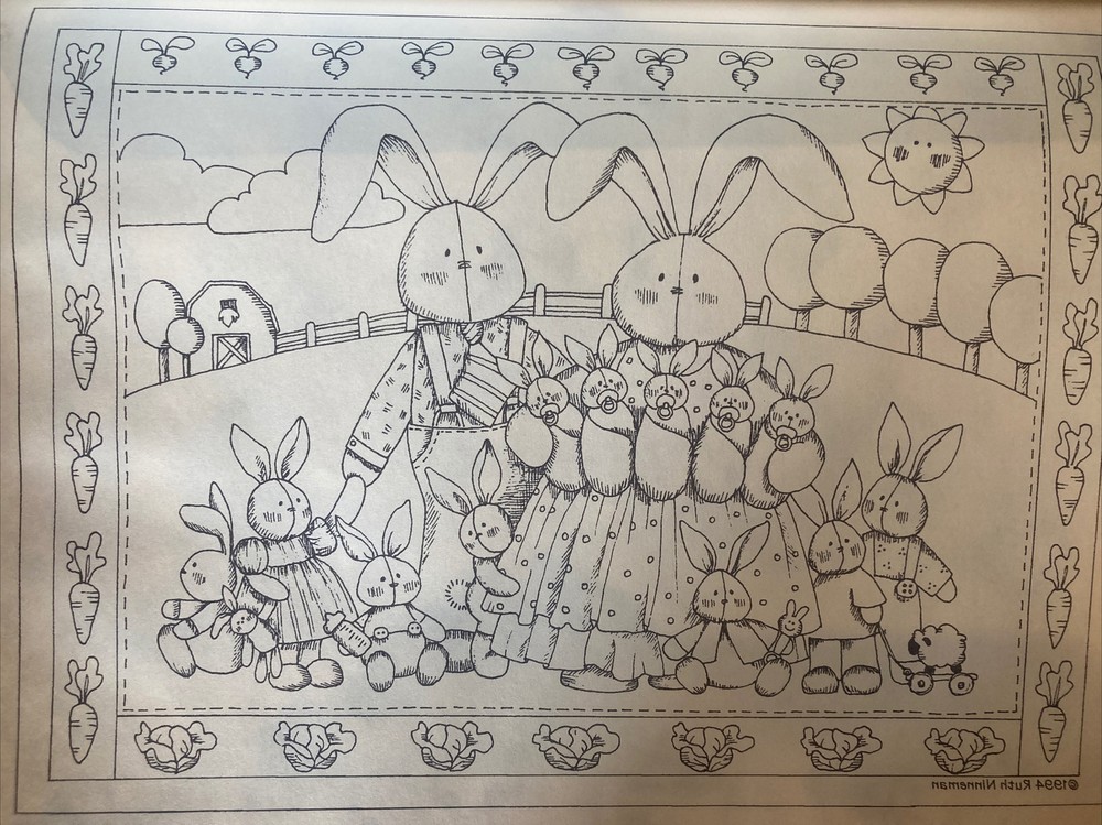 Ruth Hinneman's Iron-on Transfer Book: More than 60 Transfers