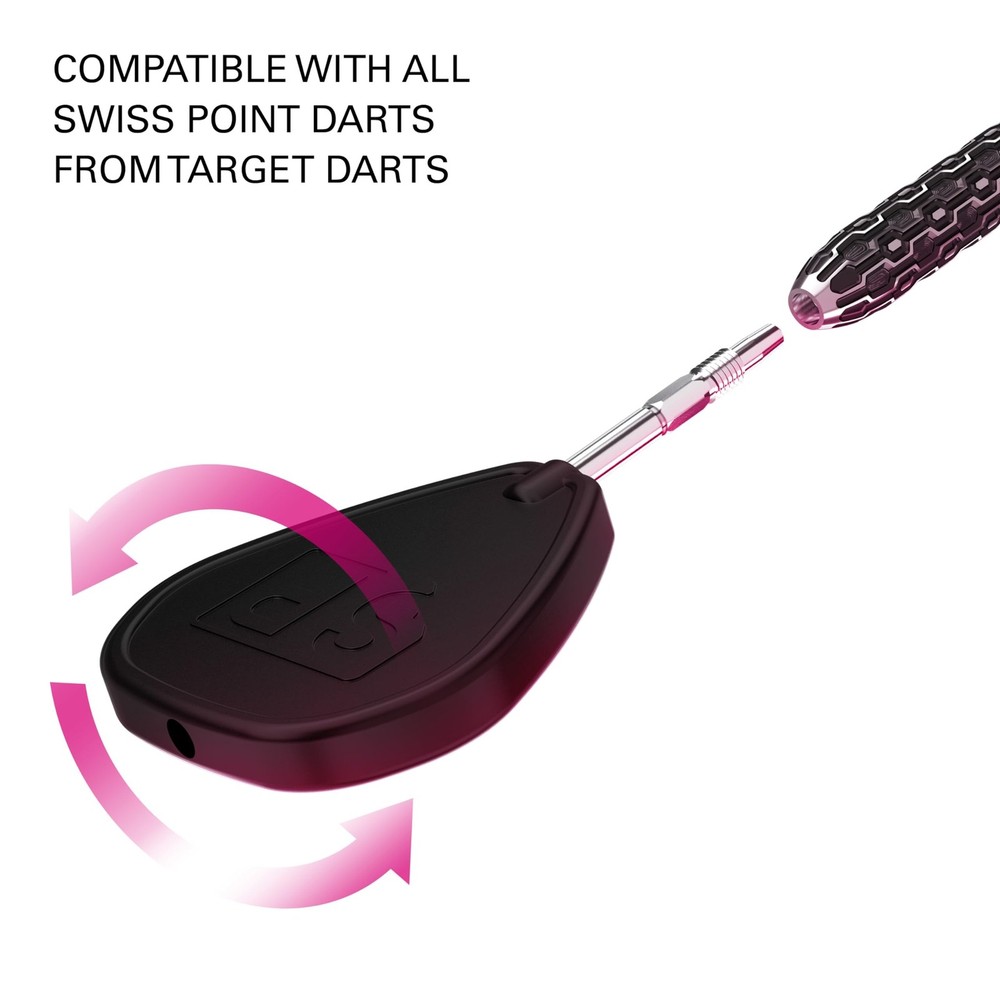 Target DartsDart Flights Small Black