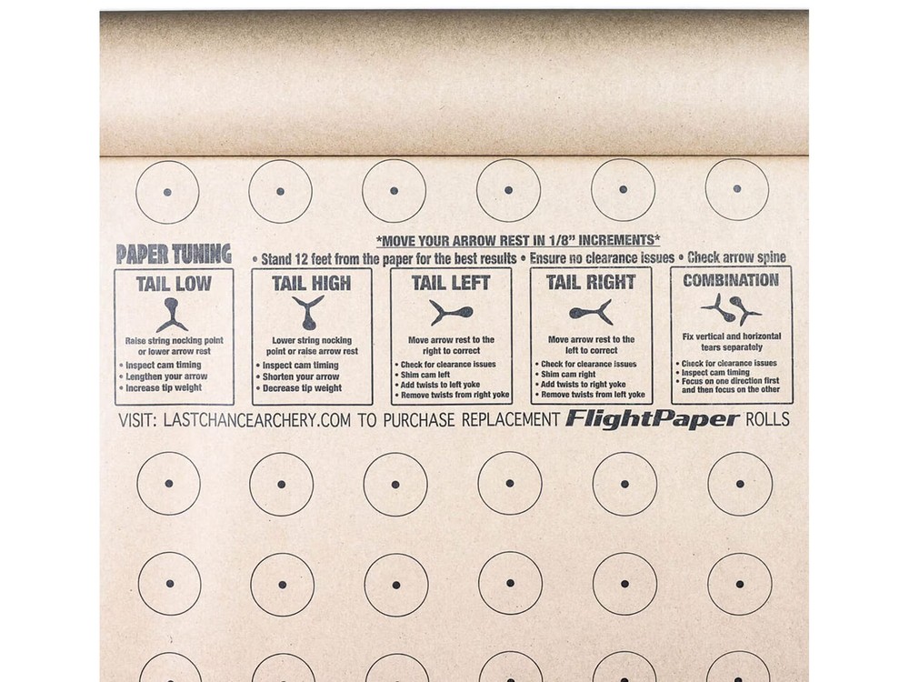 Last Chance Archery FlightCheck Tuning Paper