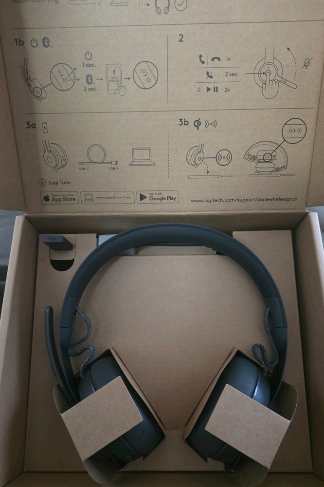 Logitech Zone Wireless Plus Headset - Brand New
