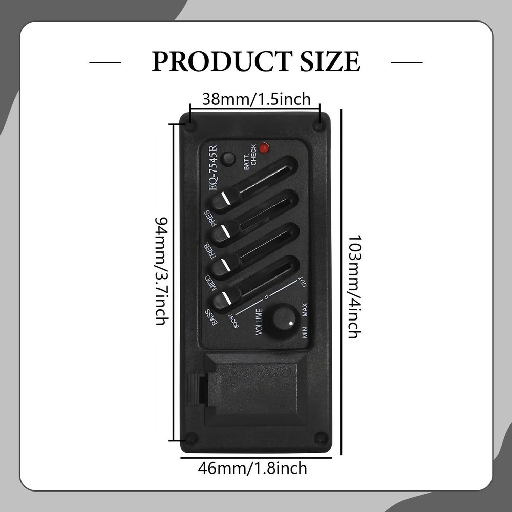 Pickup 4 Band Premium Versatile Easy Installation Advanced Pickup System