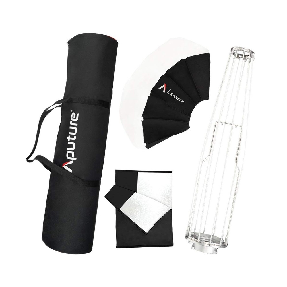 Aputure Lantern Softbox Soft Light Modifier,26inch, Quick-Setup Quick-Folding...