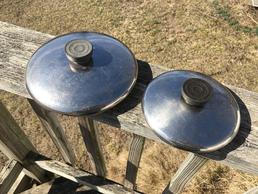 Revere Ware Pot, Pan, Lid Set - 1, 2, 3 Quart
