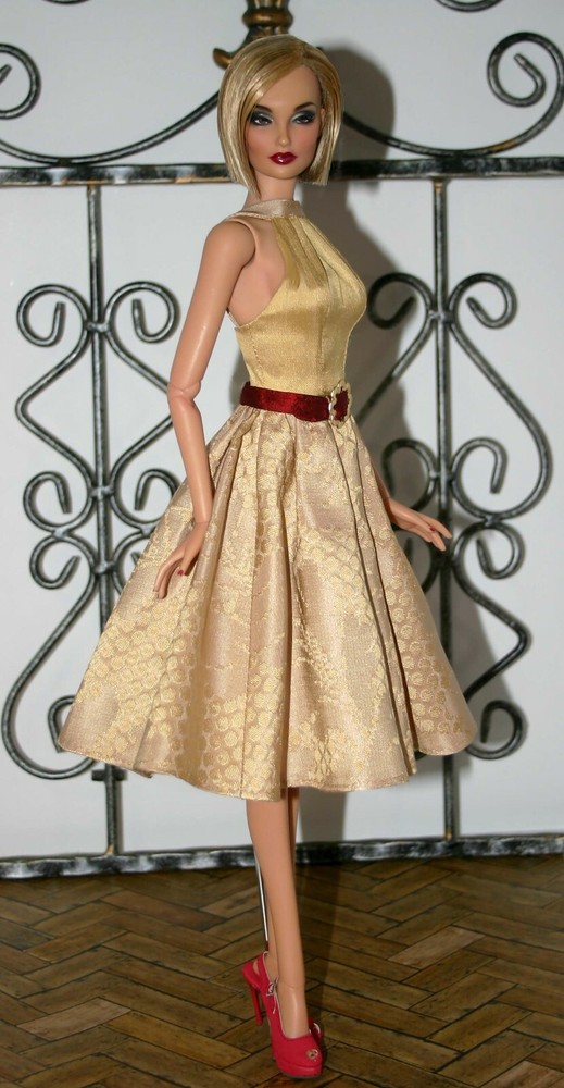 Fall Dress & Coat Doll Clothes Sewing Pattern for 16" Kingdom Dolls