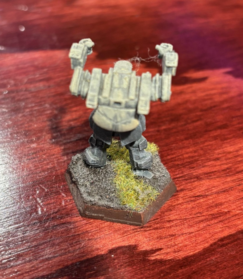 Battletech Painted Metal Miniature "Dasher" Clan Wolf Beta Galaxy Based