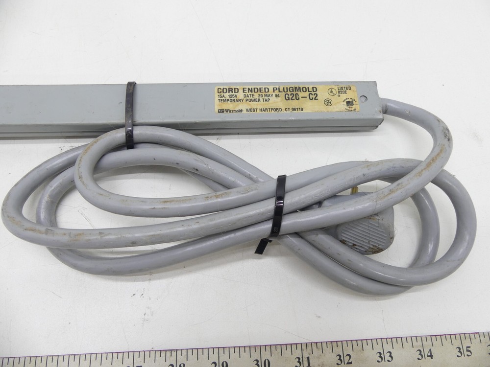 40" Office Power Strip w/ 6 Plugs