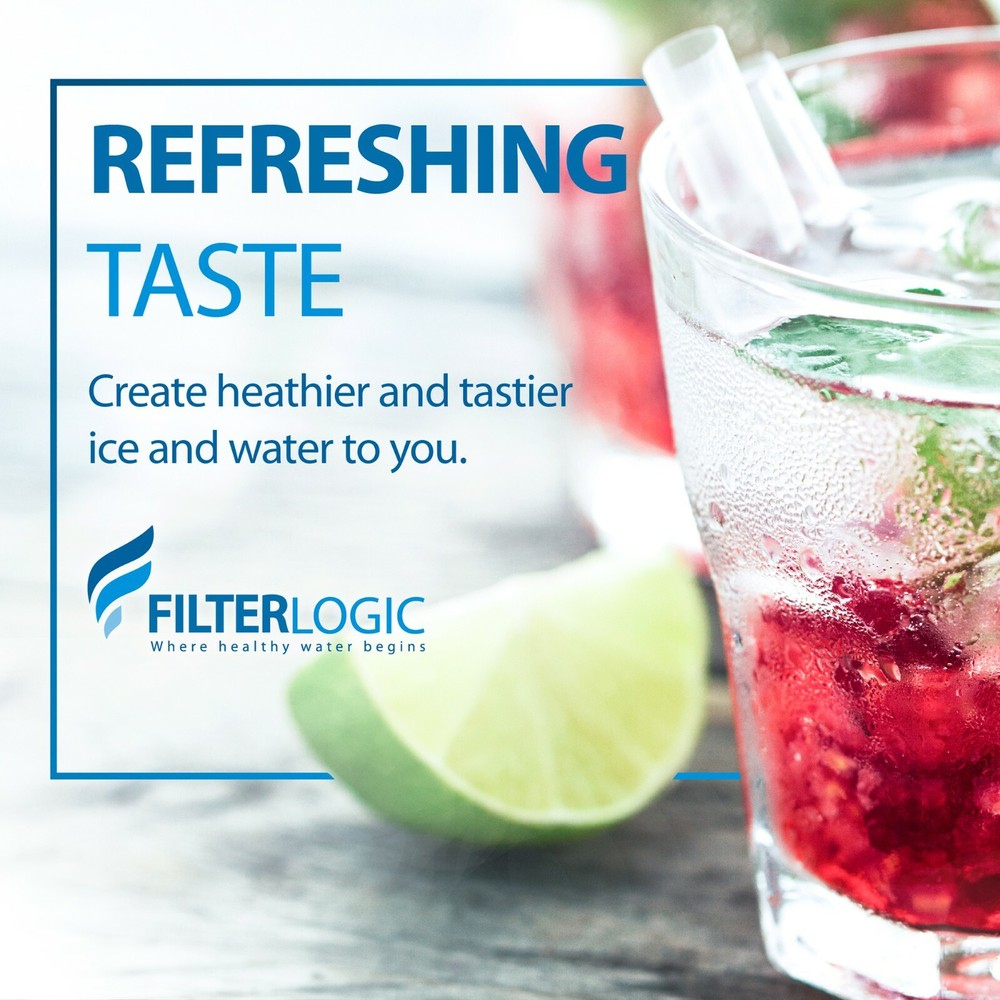 FilterLogic Refrigerator Water Filter, Replacement for LG® LT800P®