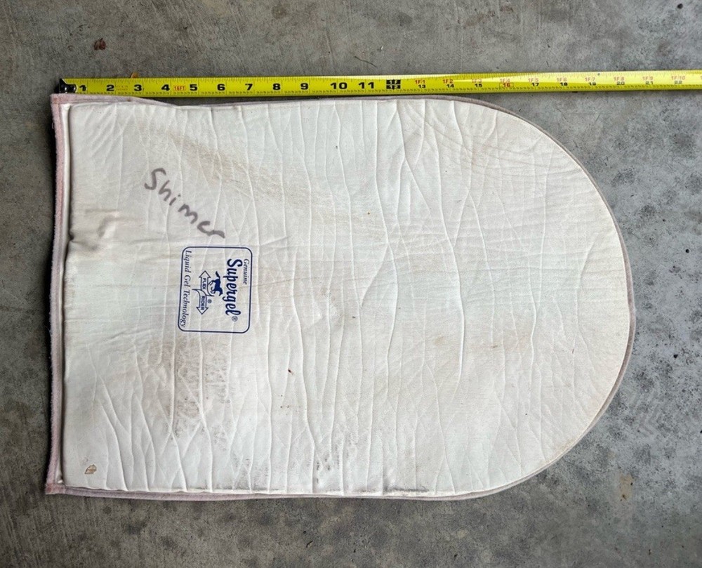 EUC Flex Rider Gel white Half pad