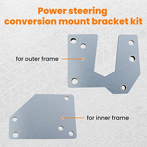 Power Steering Mount Bracket Kit Replacement for Chevy C10 Pickup for GMC