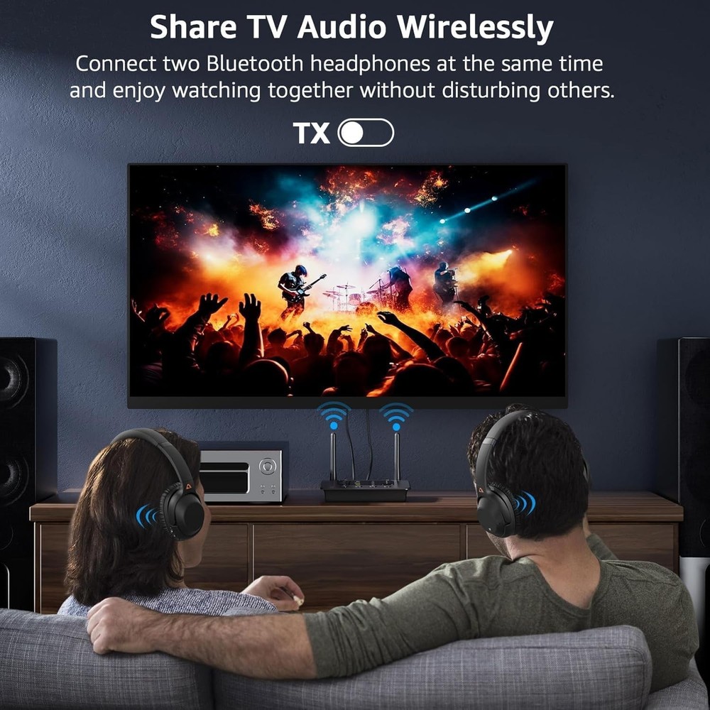 1Mii B03S Bluetooth 5.3 Transmitter & Receiver – Wireless Audio Adapter