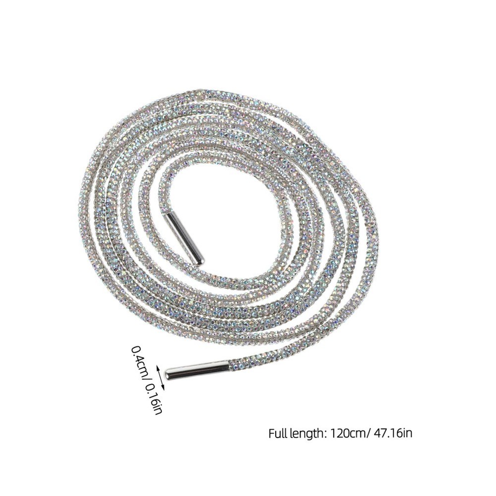 4 Pcs Shiny Shoelaces String Decorations Drawstring for Sweatpants