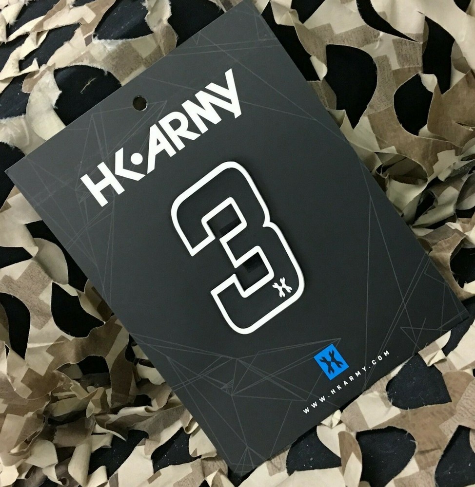 NEW HK Army Rubber Patch - Number 3