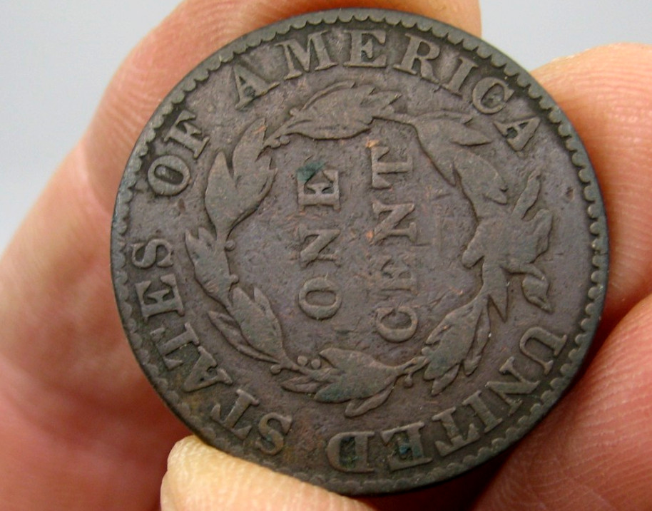 Nice 1827 LARGE CENT ~ Good