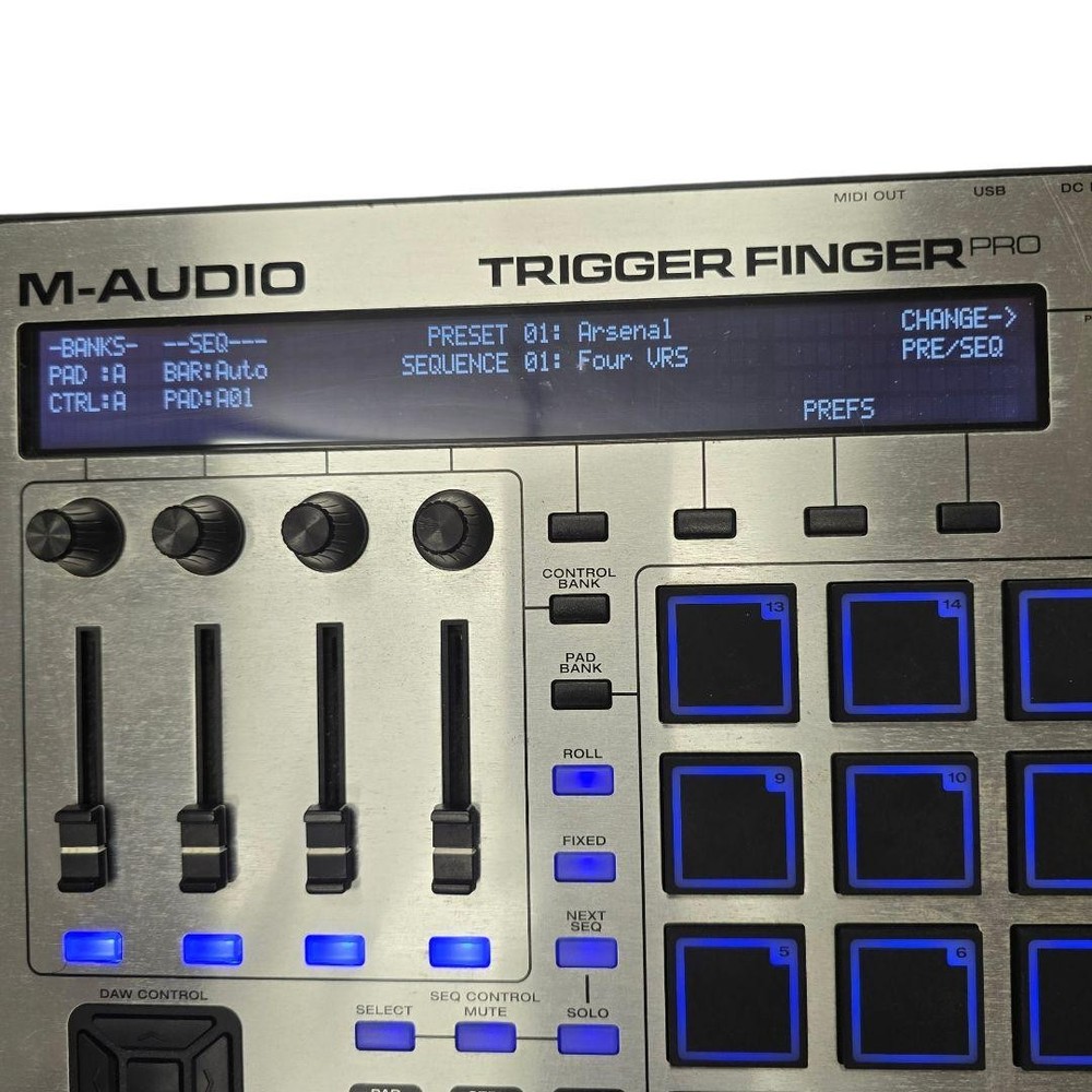 M-AUDIO Trigger Finger Pro MIDI Pad Controller