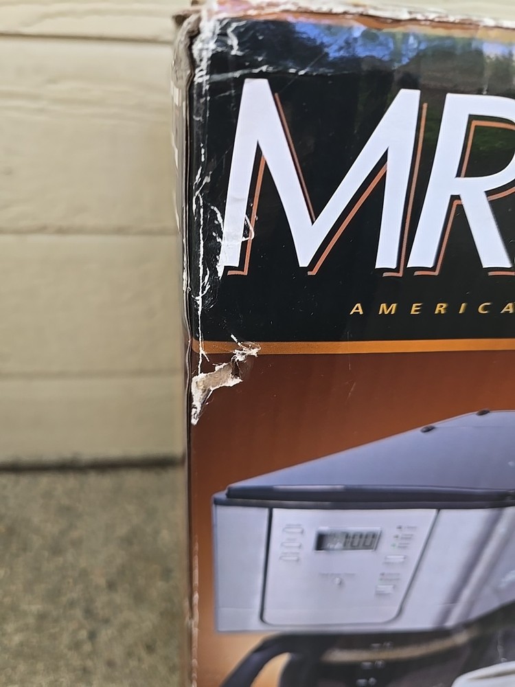 2010 MR. COFFEE 12 Cup Programmable Maker. JWX31 Open Box