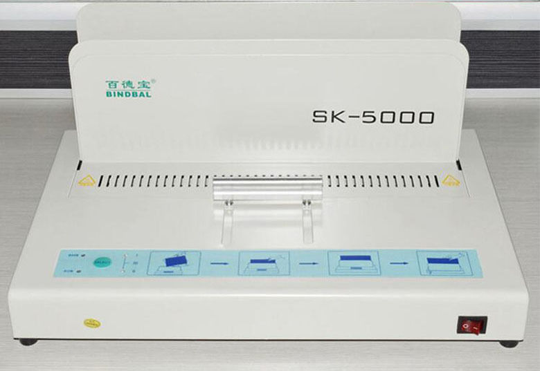 SK5000 Small Tender Financial A4 Contract Documents Hot Melt Binding Machine